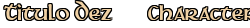 Contentbox headline